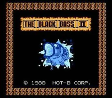 Black Bass II, The (Japan) screen shot title